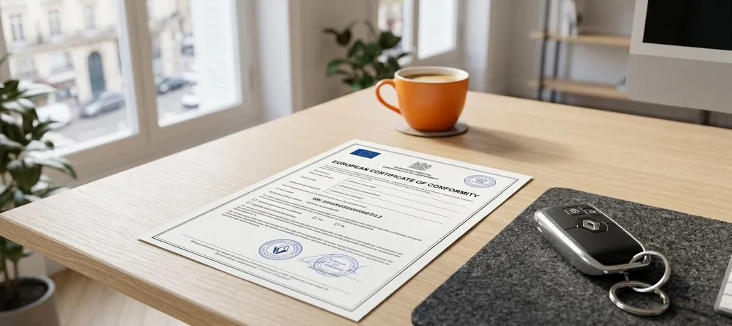 CF: Code CNIT et certificat de conformité : pourquoi le COC ne le contient jamais - et comment l'obtenir